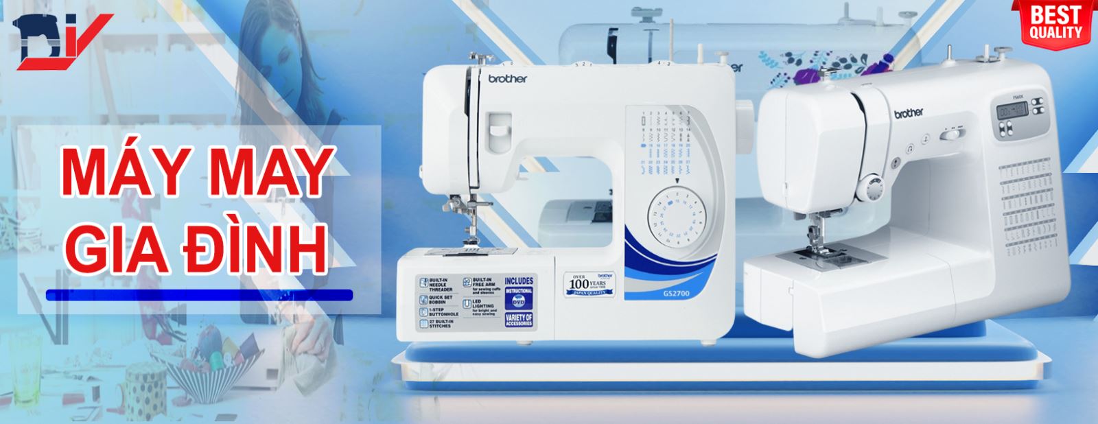 Máy may Brother giá rẻ | Chính hãng