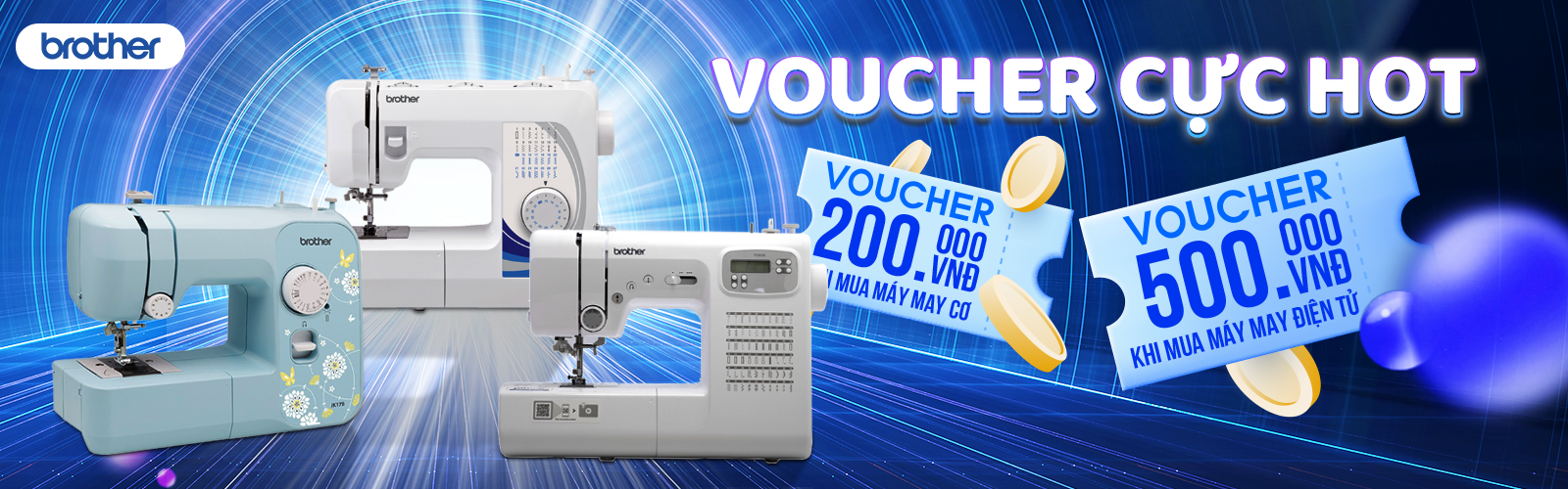 Chương trình máy may Brother