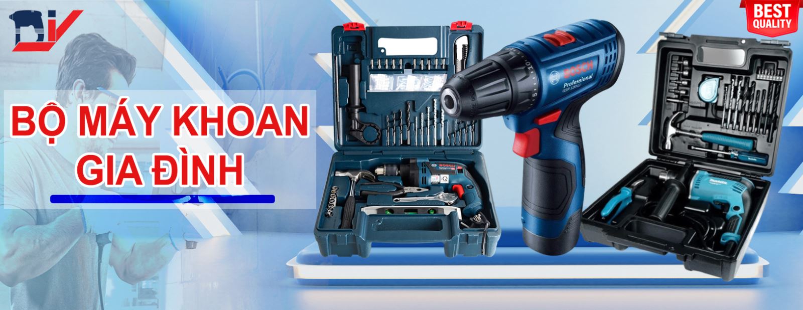 Bộ máy khoan gia đình