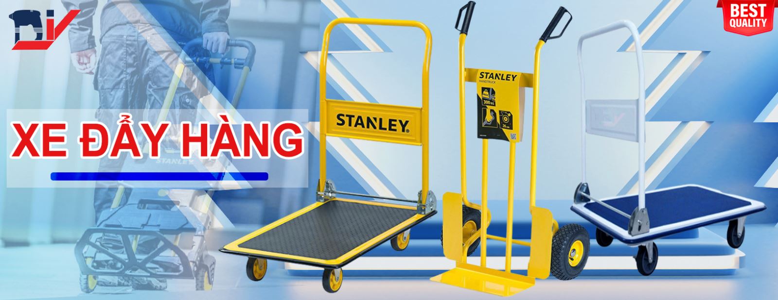 Xe đẩy hàng Stanley | DIY chất lượng cao